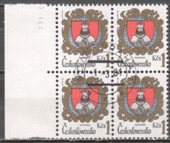 2636 čtyřblok ● - 1984